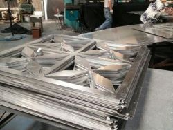 鏤空鋁板上機做貨